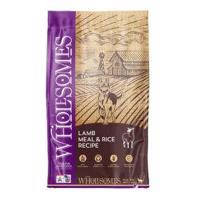 Wholesomes Sensitive Skin And Stomach Dry Dog Food Lamb 30lb