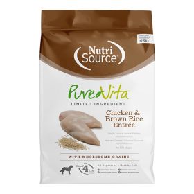 Pure Vita Dog Food Chicken and Rice 4lbs