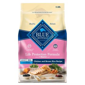 Small Breed Dry Dog Food, Chicken & Brown Rice, 5 lbs â€“ High-Protein Kibble With Antioxidants and No By-Products