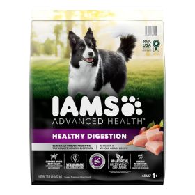 IAMS Advanced Healthy Digestion Adult Dry Dog Food Chicken & Whole Grains (size: 13.5Lbs)