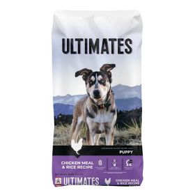 Ultimates Puppy Dry Dog Food Chicken Meal & Rice (size: 28Lbs)