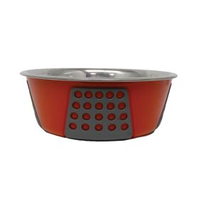 Spot Tribeca Dog Bowl Red, 1ea (size: 55Oz)