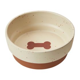 Spot Sedona Dog Dish Chestnut Brown, 1ea (size: 5 In)