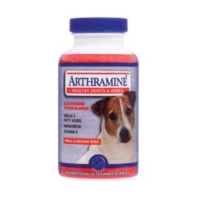 International Veterinary Sciences Arthramine Joint Care Chewable Tablet for Small & Medium Dogs 1ea (size: 120 Tablets)