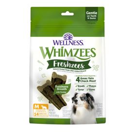 Whimzees Freshzees Dog Dental Treats Stick (Option: 14Ct, size: medium)