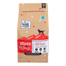 I And Love And You - Dog Food Baked Saucy Beef (Option: Case Of 1, size: 10.25Lbs)